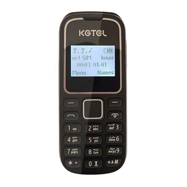 گوشی موبایل کاجیتل مدل KG1202 دو سیم‌ کارت ظرفیت 32 مگابایت و رم 32 مگابایت Kgtel KG1202 Dual SIM 32MB And 32MB RAM Mobile Phone